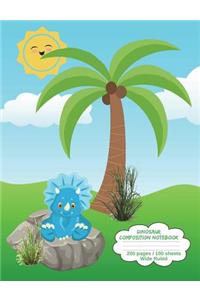 Dinosaur Composition Notebook