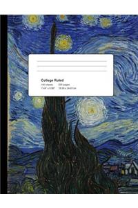 College Ruled Notebook