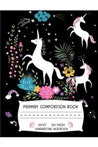 Primary Composition Book Handwriting Notebook