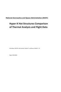 Hyper-X Hot Structures Comparison of Thermal Analysis and Flight Data