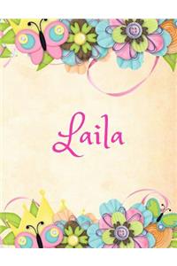 Laila: Personalized Name Journal Composition Notebook