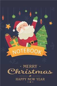 Merry Christmas & Happy New Year Notebook