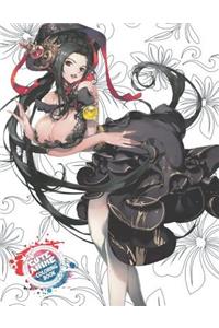Cute Anime Coloring Book
