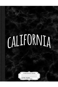 California Composition Notebook