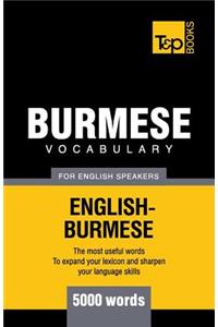 Burmese vocabulary for English speakers - 5000 words