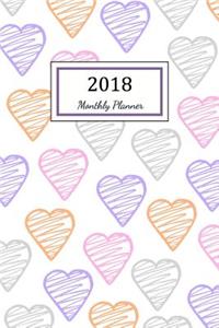 Monthly Planner 2018