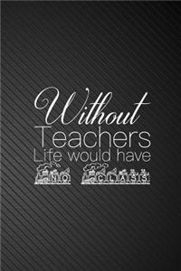 Without Teachers Life would have No Class