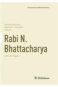 Rabi N. Bhattacharya: Selected Papers