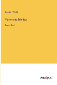 Vermischte Schriften