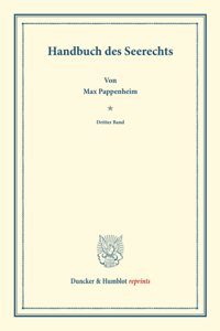 Handbuch Des Seerechts