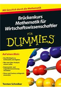 Brückenkurs Mathematik für Wirtschaftswissenschaftler für Dummies
