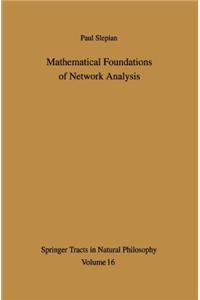 Mathematical Foundations of Network Analysis