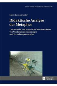 Didaktische Analyse der Metapher