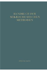 Handbuch Der Mikrochemischen Methoden