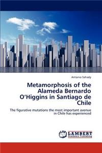 Metamorphosis of the Alameda Bernardo O'Higgins in Santiago de Chile