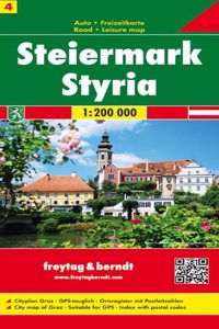 Sheet 4, Styria Road Map 1:200 000