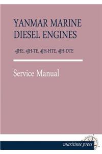 Yanmar Marine Diesel Engines 4jhe, 4jh-Te, 4jh-Hte, 4jh-Dte