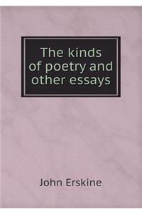 The Kinds of Poetry and Other Essays
