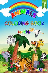 Animals Coloring Book for Kids Vol. 2
