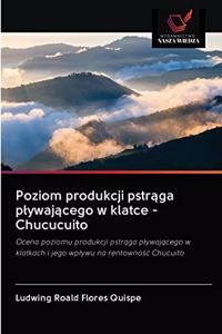 Poziom produkcji pstrąga plywającego w klatce - Chucucuito