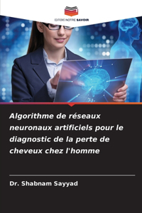 Algorithme de réseaux neuronaux artificiels pour le diagnostic de la perte de cheveux chez l'homme