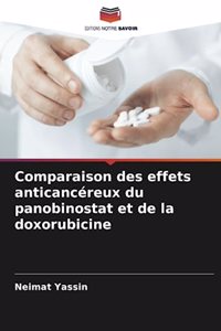 Comparaison des effets anticancéreux du panobinostat et de la doxorubicine