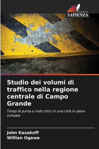 Studio dei volumi di traffico nella regione centrale di Campo Grande
