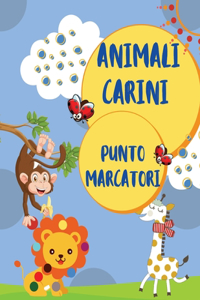 Marcatori a punti con animali carini