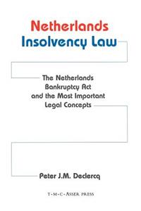 Netherlands Insolvency Law: The Netherlands Bankruptcy ACT and the Most Important Legal Concepts