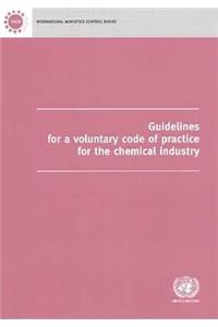Guidelines for a Voluntary Code of Practice for the Chemical Industry