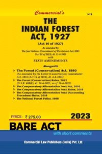 Forest Act, 1927 alongwith Forest (Conservation) Act, 1980 and Rules, 2022