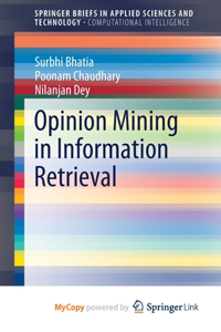 Opinion Mining in Information Retrieval