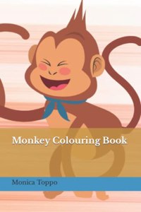 Monkey Colouring Book