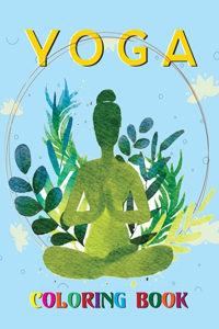 Yoga Coloring Book