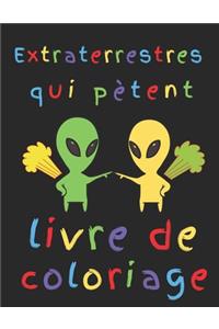 Extraterrestres qui pètent livre de coloriage