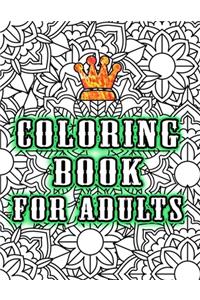Coloring Book For Adults