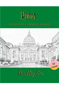 Roma - Livro para colorir adulto