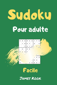 Sudoku facile pour adulte