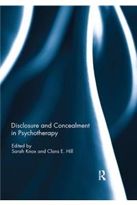 Disclosure and Concealment in Psychotherapy