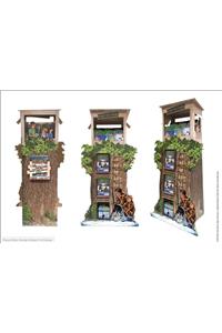 MTH Starter Tree House 36-Copy Mixed Floor Display Spring 2020