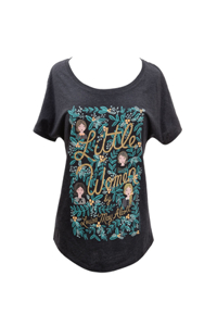 Puffin in Bloom: Little Women Women's Relaxed Fit T-Shirt Small