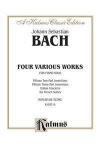 Bach 2 and 3 Pt. Inv.,Fr.Suites
