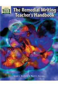 The Remedial Writing Teacher's Handbook