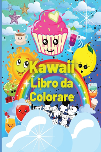 Kawaii Libro da Colorare