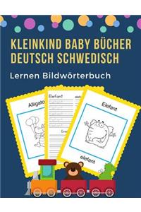 Kleinkind Baby Bücher Deutsch Schwedisch Lernen Bildwörterbuch