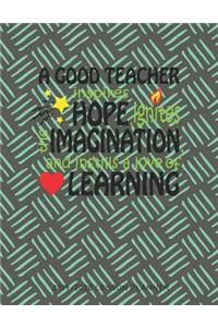 A Good Teacher Inspires Hope Ignites The Imagination And Instills A Love Of Learning