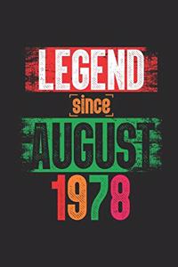 Legend Since August 1978