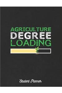 Agriculture Degree Loading Student Planner