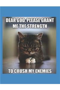 Dear God, Please Grant Me the Strength to Crush My Enemies