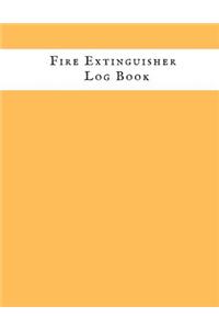 Fire Extinguisher Log Book